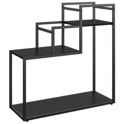 Picture of Ameriwood Home Weston Plant Stand, 23-7/16inH x 23-1/16inW x 9inD, Black