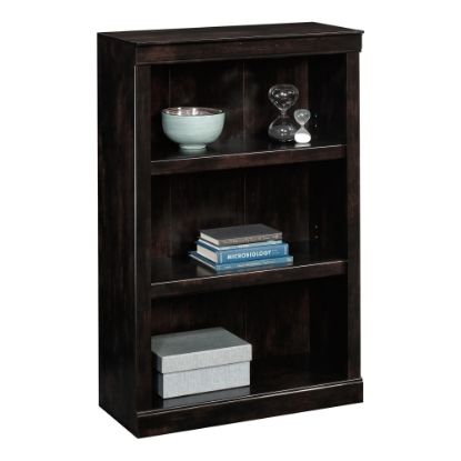 Picture of Realspace 45inH 3-Shelf Bookcase, Peppered Black