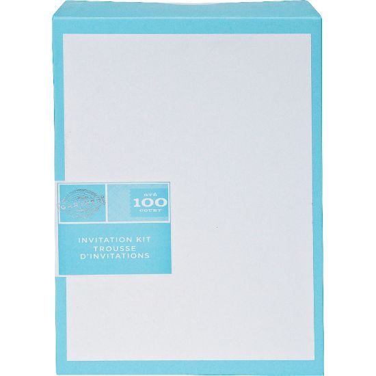 Picture of Gartner Studios Invitations, 5 1/2in x 8 1/2in, White, Pack Of 100