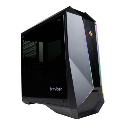 Picture of CyberPowerPC Syber L SLC100 Full Tower Gaming Case, Black