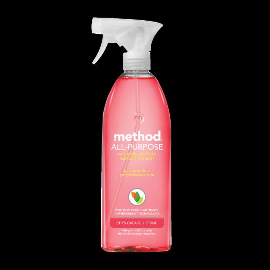 Picture of Method All-Purpose Spray, Pink Grapefruit Scent, 28 Oz Bottle