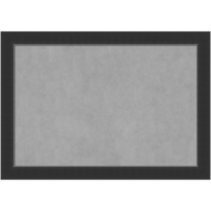 Picture of Amanti Art Magnetic Bulletin Board, 41in x 29in, Corvino Black Wood Frame