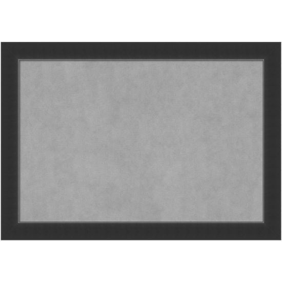 Picture of Amanti Art Magnetic Bulletin Board, 41in x 29in, Corvino Black Wood Frame