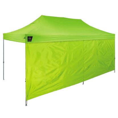 Picture of Ergodyne SHAX 6097 Pop-Up Tent Sidewalls, 10ft x 20ft, Lime