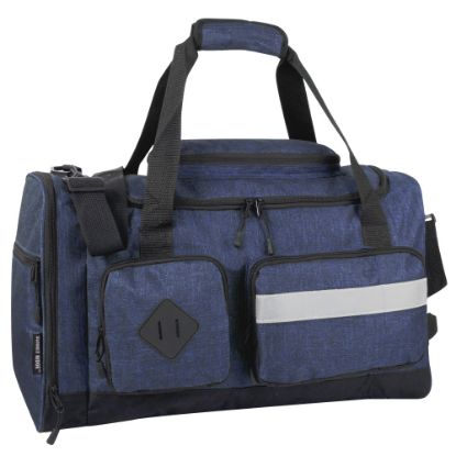 Picture of Summit Ridge Polyester Duffel, 12inH x 20inW x 9inD, Blue