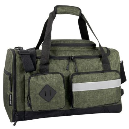 Picture of Summit Ridge Polyester Duffel, 12inH x 20inW x 9inD, Green