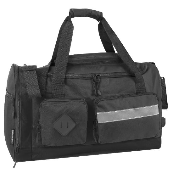 Picture of Summit Ridge Polyester Duffel, 12inH x 20inW x 9inD, Black