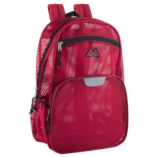 Picture of Summit Ridge Mesh Backpack, Red