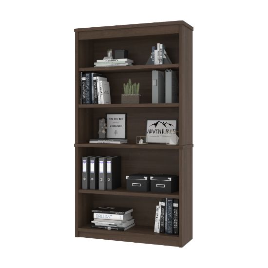 Picture of Bestar Universel 66inH 5-Shelf Bookcase, Antigua