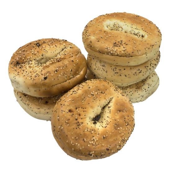 Picture of National Brand Fresh Everything Bagels, Pack Of 6