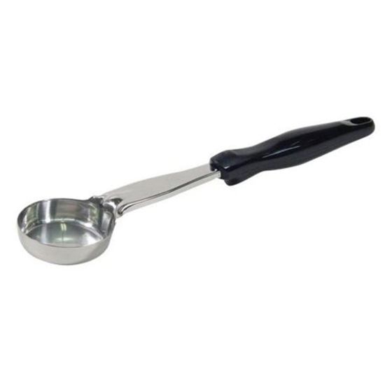 Picture of Vollrath Spoodle Solid Portion Spoon With Antimicrobial Protection, 2 Oz, Black