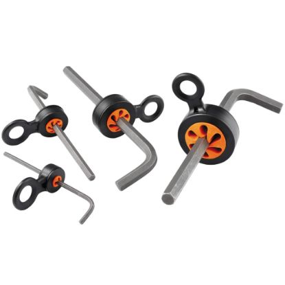 Picture of Ergodyne Squids Slips 3740 Hand Tool Attachment Traps, Assorted Sizes, Pack Of 4 Traps