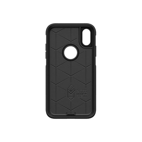 Picture of OtterBox iPhone XR Commuter Series Case - For Apple iPhone XR Smartphone - Black - Drop Resistant, Dirt Resistant, Bump Resistant, Anti-slip, Dust Resistant, Impact Absorbing - Polycarbonate, Synthetic Rubber - Rugged - 1 Pack