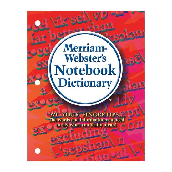 Picture of Merriam-Websters Notebook Dictionary, Pack Of 3