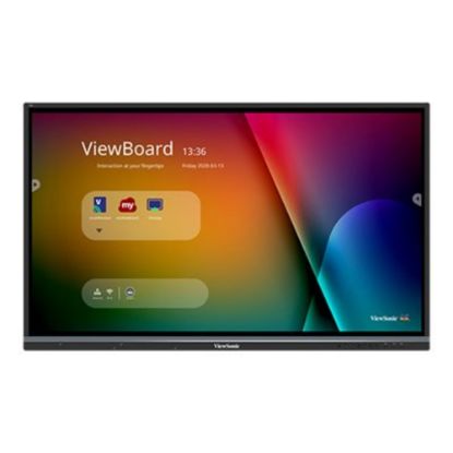 Picture of Viewsonic IFP6550 65in 2160p 4K Interactive Display, 20-Point Touch, VGA, HDMI - 65in LCD - ARM Cortex A53 1.50 GHz - 2 GB - Infrared