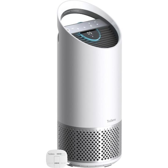 Picture of TruSens Air Purifiers with Air Quality Monitor - HEPA, Ultraviolet - 375 Sq. ft. - White