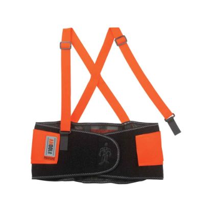 Picture of Ergodyne ProFlex 100HV Economy Back Support, Small, Orange