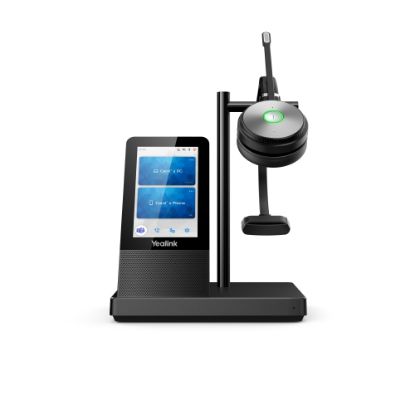 Picture of Yealink Mono DECT Wireless Headset, Black, YEA-WH66-MONO-UC