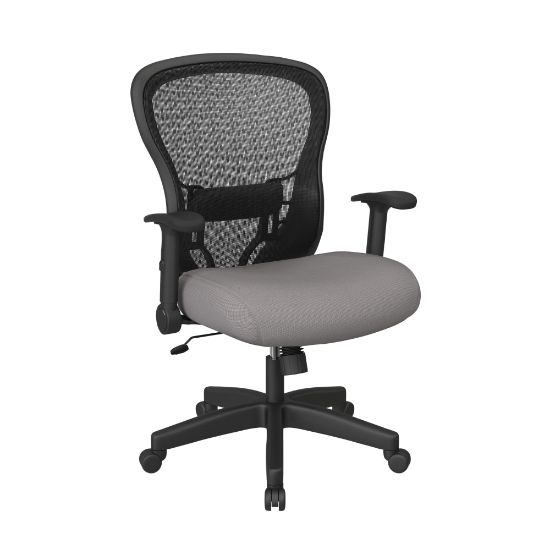 Picture of Office Star Space Seating 529 Series Deluxe Ergonomic Mesh Mid-Back Chair, Steel