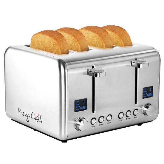 Picture of MegaChef 4-Slice Toaster, Silver