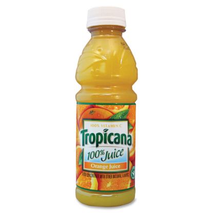 Picture of Tropicana Orange Juice, 10 Oz. Bottle, Case Of 24