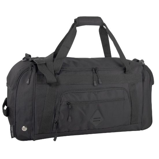 Picture of Summit Ridge Polyester Duffel, 12inH x 24inW x 9inD, Black