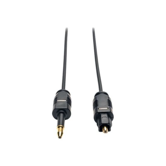 Picture of Tripp Lite Toslink To Mini Toslink Ultra Thin Digital SPDIF Audio Cable, 6ft