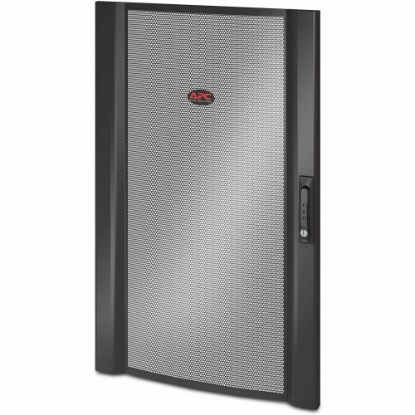 Picture of APC by Schneider Electric AR7003 NetShelter SX 20U Curved Door Panel - Black - 1 Pack - 37.5in Height - 23.6in Width - 1.8in Depth