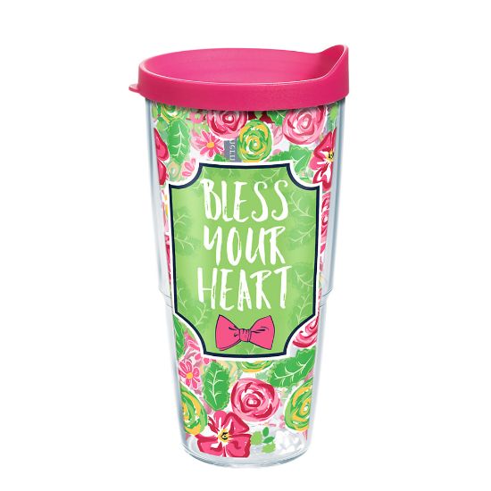 Picture of Tervis Tumbler With Lid, 24 Oz, Simply Southern Bless Your Heart