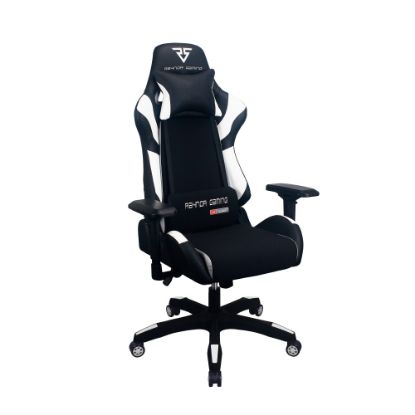 Picture of Raynor Energy Pro Gaming Chair, Black/White