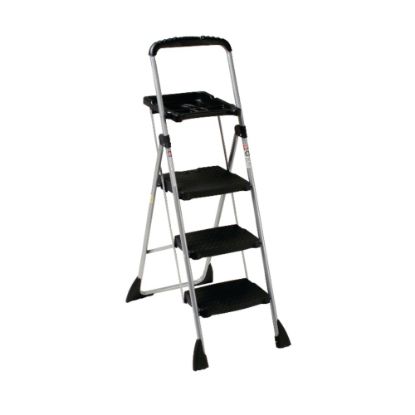 Picture of Cosco Max Steel Work Platform Project Ladder, 225 Lb, 55in x 22in x 31in, Black