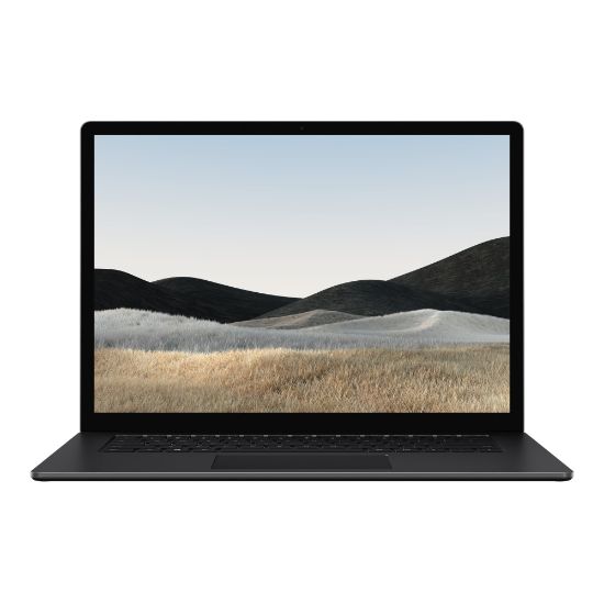 Picture of Microsoft Surface Laptop 4 13.5in Touchscreen Notebook - 2256 x 1504 - Intel Core i7 (11th Gen) i7-1185G7 Quad-core (4 Core) - 16 GB RAM - 256 GB SSD - Matte Black - TAA Compliant - Intel SoC - Windows 10 Pro - Intel Iris Xe Graphics  - 17 Hour Battery