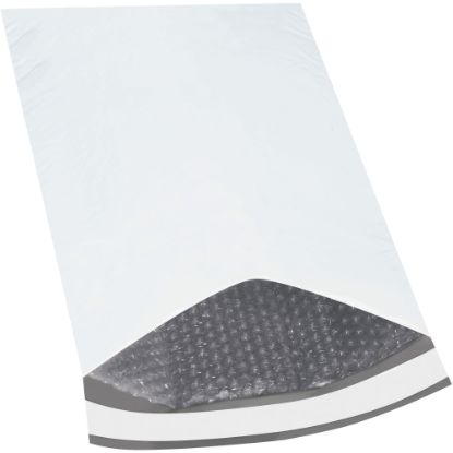 Picture of Partners Brand eCom Bubble-Lined Poly Mailers, 12 1/2in x 19in, White, Case Of 50