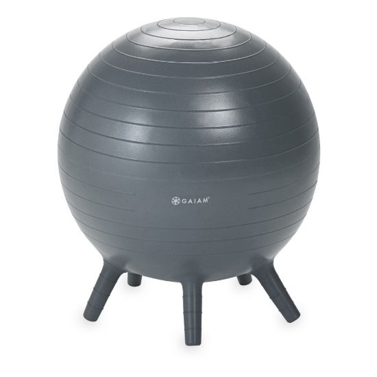 Picture of Gaiam Kids Stay-N-Play XL Inflatable Ball Chair, Gray