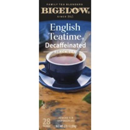 Picture of Bigelow English Tea Time Decaffeinated Tea Bags, Box Of 28