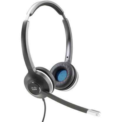 Picture of Cisco 562 Headset - Stereo - Wireless - Bluetooth - Over-the-head - Binaural - Supra-aural