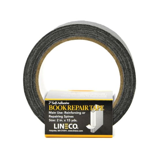 Picture of Lineco Spine Repair Tape, 2in x 540, Black