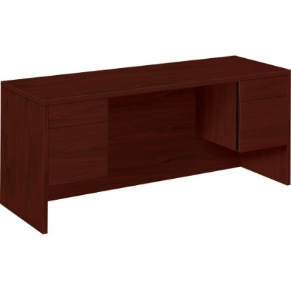 Picture of HON 10500 Series 60inW Kneespace Credenza, Mahogany