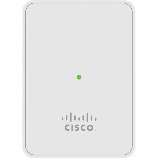 Picture of Cisco Business 143ACM Dual Band IEEE 802.11a/b/g/n/ac/d/h/i/r 867 Mbit/s Wireless Range Extender - 2.40 GHz, 5 GHz - Internal - MIMO Technology - 1 x Network (RJ-45) - Ethernet - 8.50 W - Wall Mountable, Compact