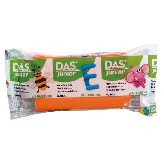 Picture of Das Junior Air-Drying Modeling Clay, 3.5 Oz, Orange