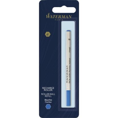 Picture of Waterman Fine Point Rollerball Pen Refill - Fine Point - Blue Ink - 1 Each