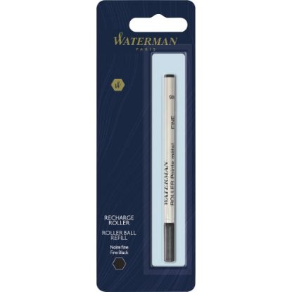 Picture of Waterman Fine Point Rollerball Pen Refill - Fine Point - Black Ink - 1 Each