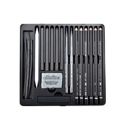 Picture of Cretacolor Black Box Charcoal Set