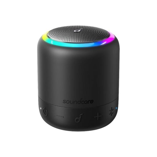 Picture of soundcore Mini 3 Pro Portable Speaker System - Black - Wireless LAN - Battery Rechargeable