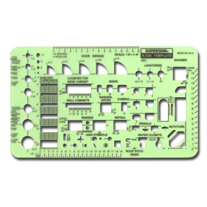 Picture of Rapidesign Architectural And Contractors Template, ABC Architectural, 1/8in