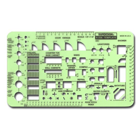 Picture of Rapidesign Architectural And Contractors Template, ABC Architectural, 1/8in