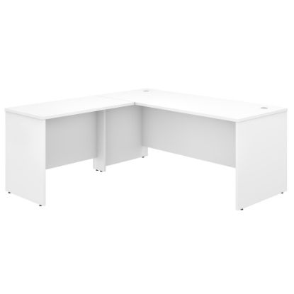 Picture of Bush Business Furniture Studio C 72inW L-Shaped Corner Desk With Return, White, Standard Delivery