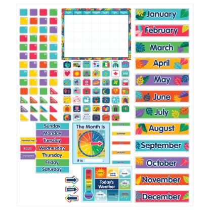 Picture of Carson Dellosa Education 1 World Calendar Bulletin Board Set, Multicolor