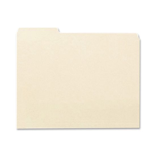 Picture of Earthwise By Oxford File Folders, Letter Size, 1/3 Cut, 100% Recycled, Manila, Box Of 100