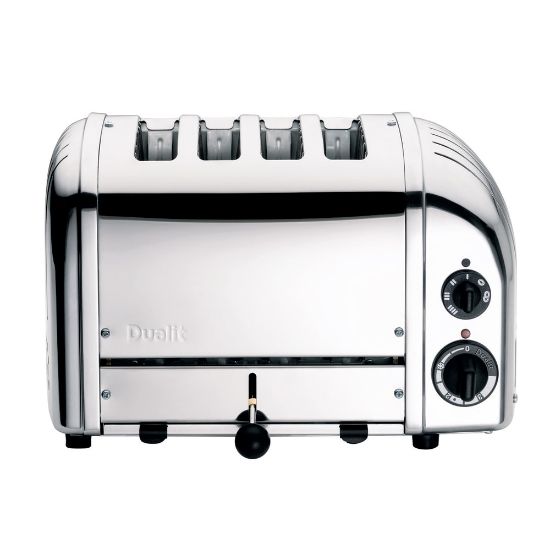 Picture of Dualit NewGen Extra-Wide Slot Toaster, 4-Slice, Polished Chrome